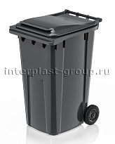 Контейнер для мусора 240 л серый облегченный 240 серый в Дмитрове