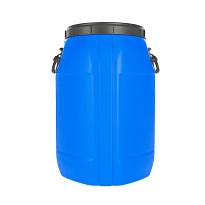 Бочка пластиковая 65 л Quadro с хомутом в Дмитрове