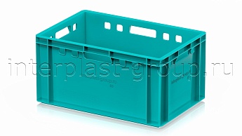 Ящик для мяса и колбасных изделий Е-3 бирюзовый в Дмитрове